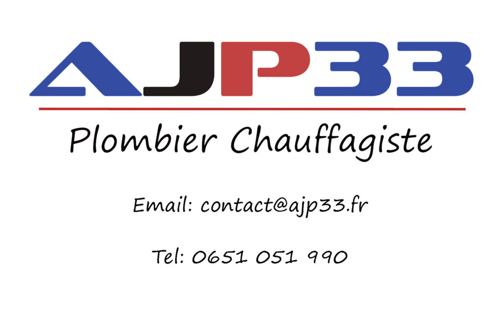 Contact AJP33 plombier chauffagiste